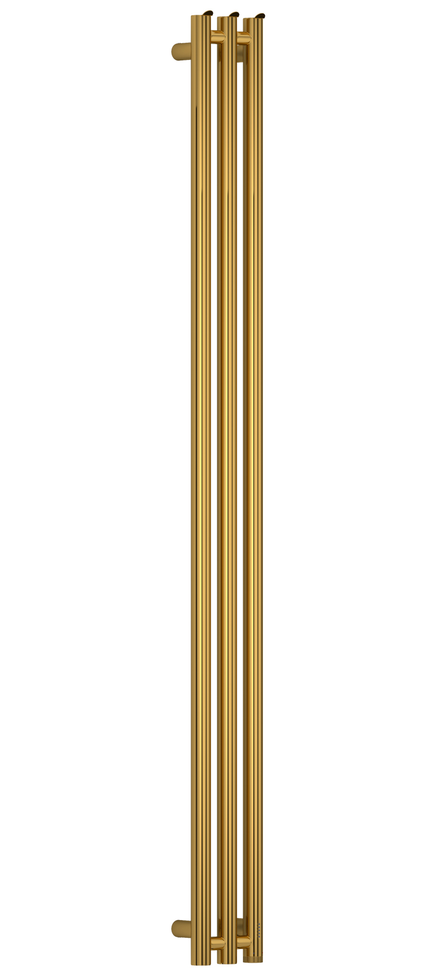 Электрические полотенцесушители Сунержа DESIGN ЭПС "ТЕРЦИЯ 4.0" 1500х106 правый (Золото)