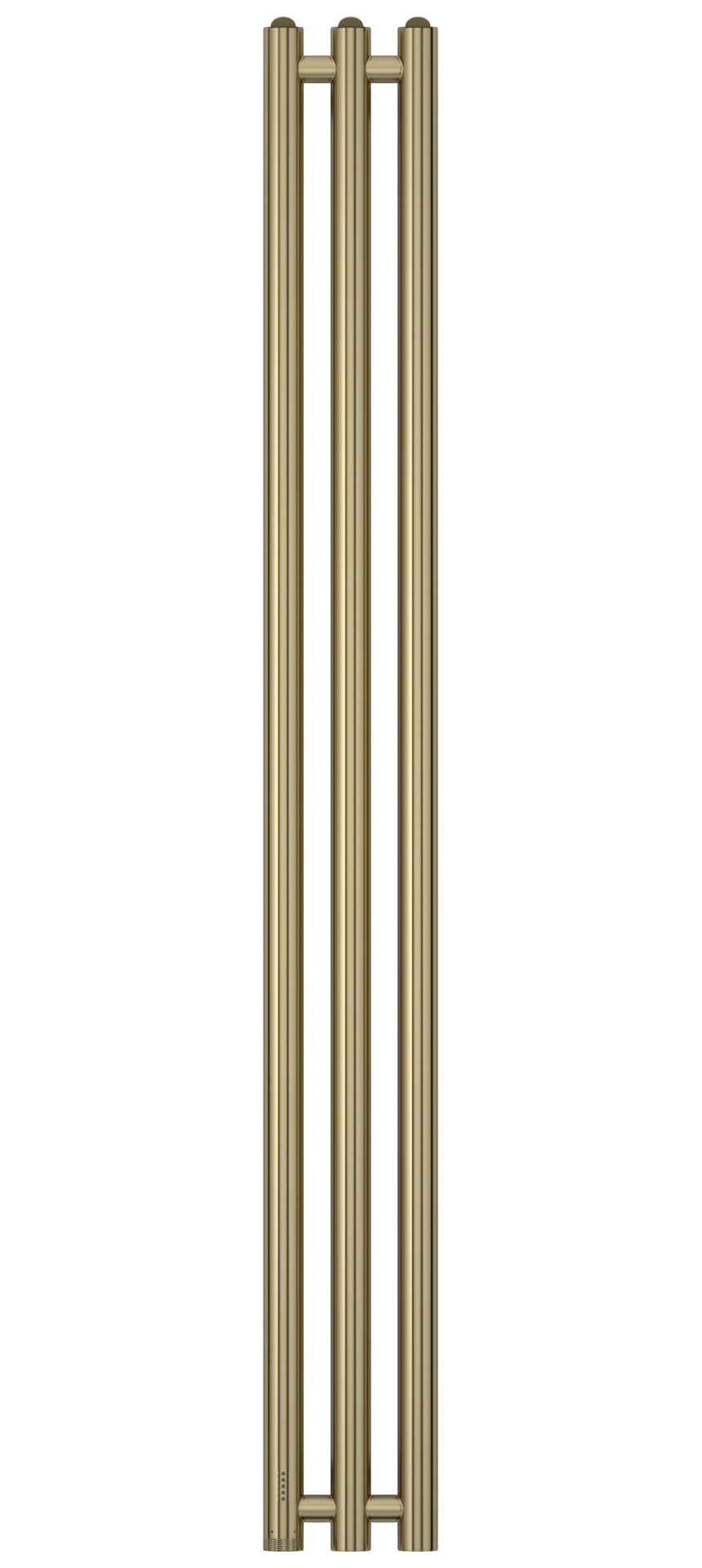 Электрические полотенцесушители Сунержа DESIGN ЭПС "ТЕРЦИЯ 4.0" 1200х106 левый (Брашированная шампань)
