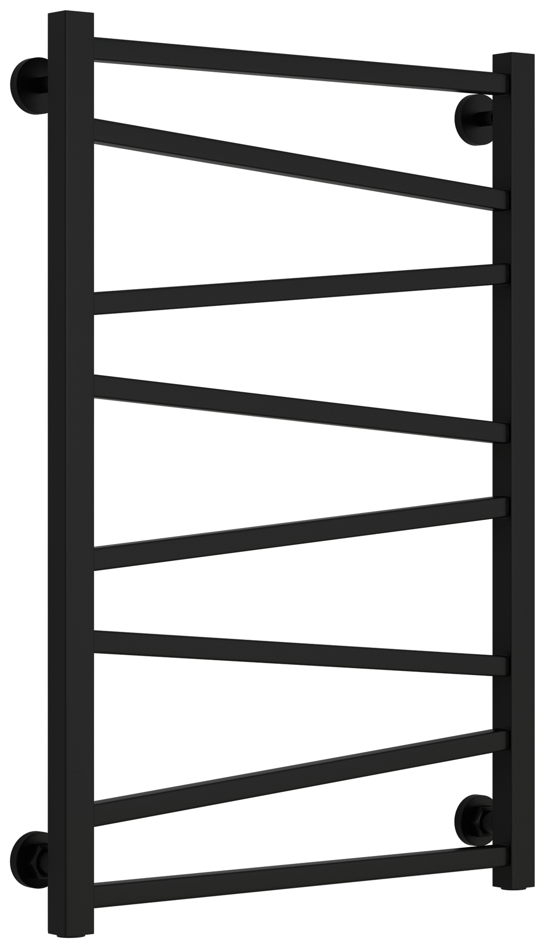 Водяные полотенцесушители Сунержа DESIGN ДР Сирокко 800х500 (Матовый чёрный)
