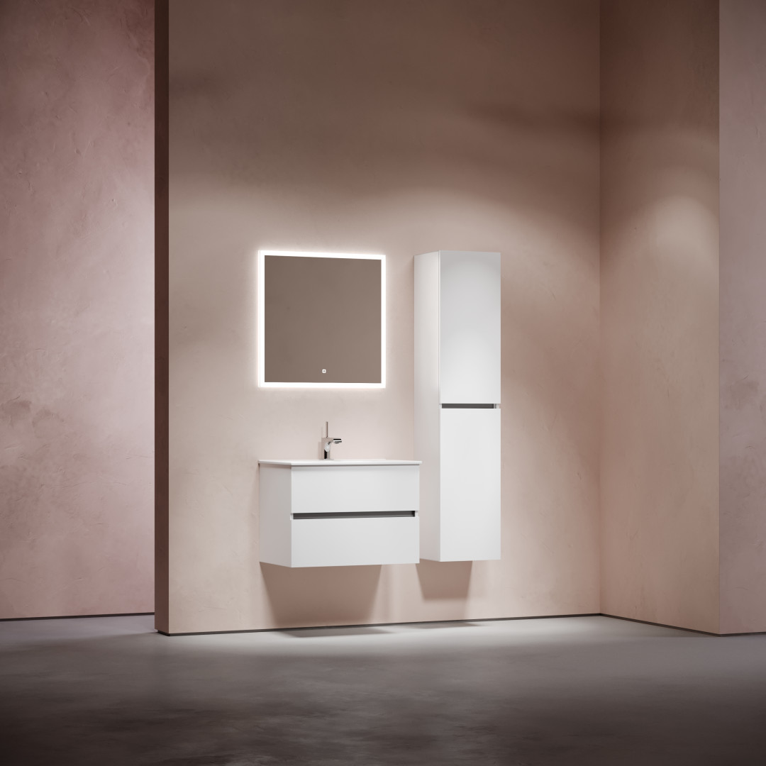 Тумба под раковину Sancos Урбан (Urban) UR70W 70x45x55 белый глянцевый