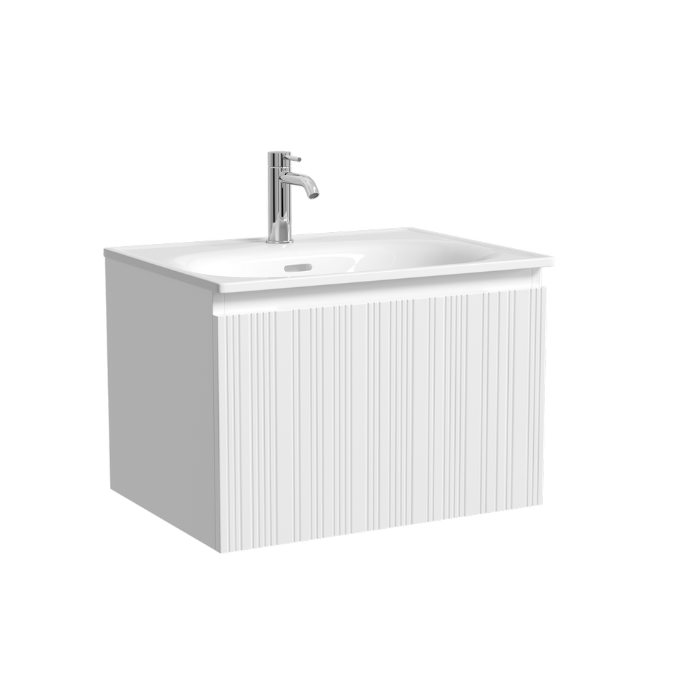 Тумба под раковину Sancos Код (Code) CD60W 60x45x40 белый матовый (bianco)