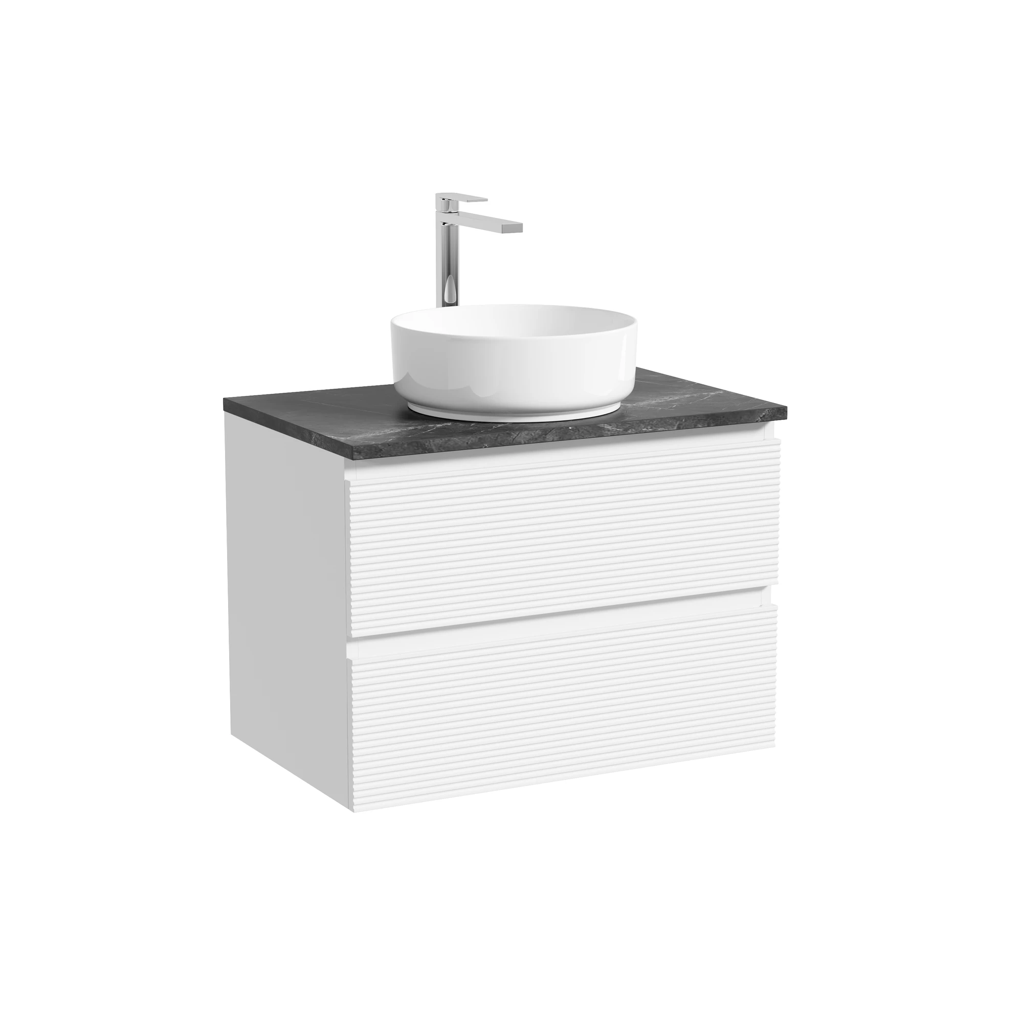 Тумба под столешницу Sancos Фолк (Folk) FL70W 70x45x50 белый матовый (bianco)