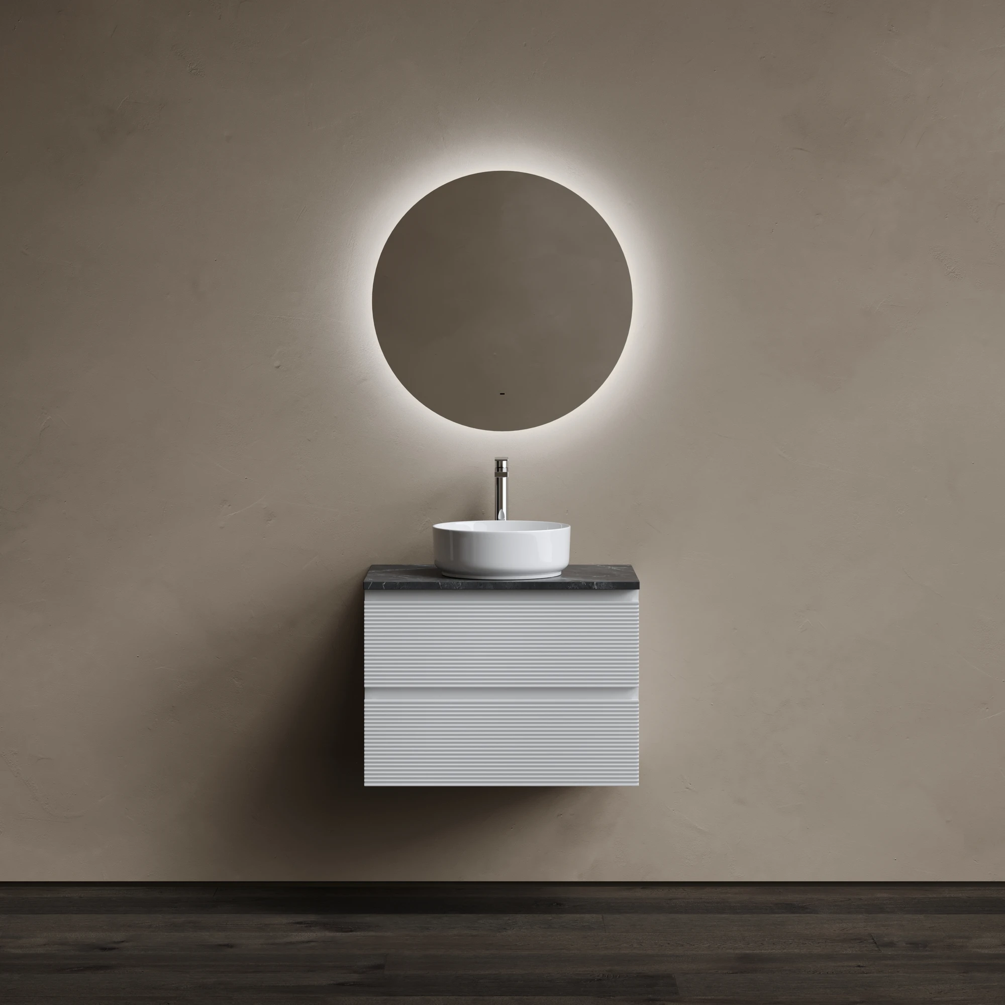 Тумба под столешницу Sancos Фолк (Folk) FL70W 70x45x50 белый матовый (bianco)