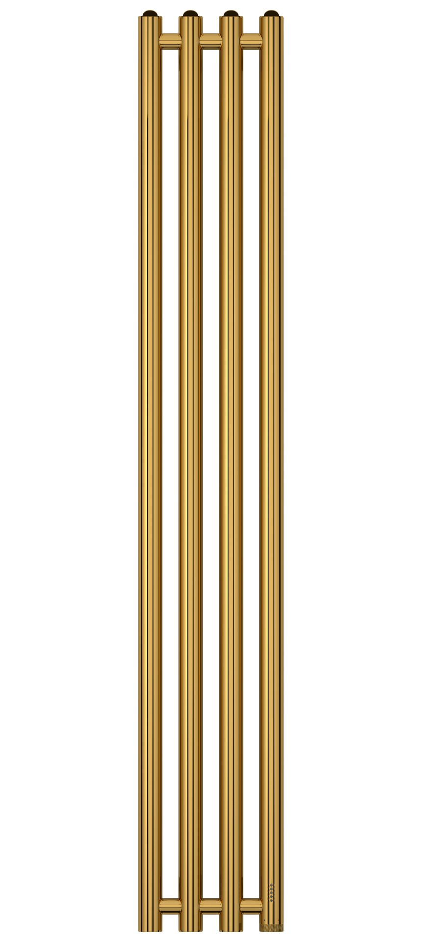 Электрические полотенцесушители Сунержа DESIGN ЭПС "КАНТАТА 4.0" 1200х159 правый (Золото)