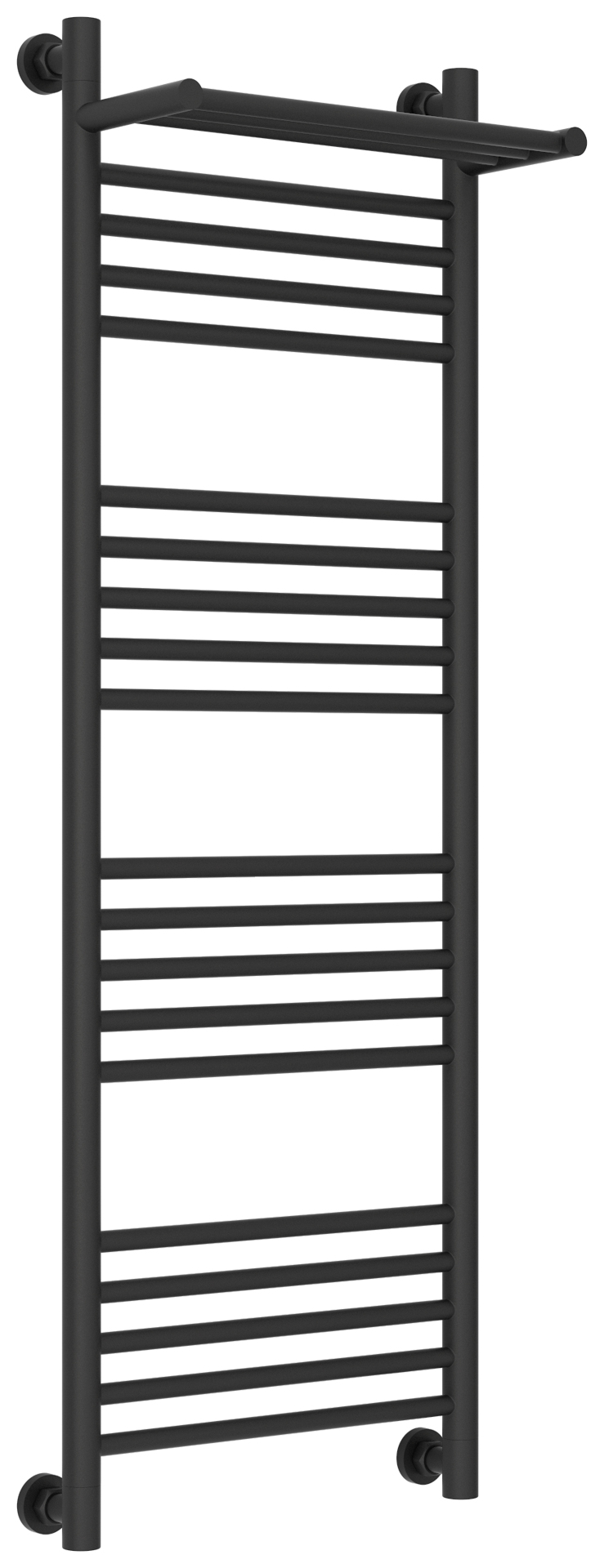 Водяные полотенцесушители Сунержа DESIGN ДР "БОГЕМА 1П +" 1200х400 (Тёмный титан муар)