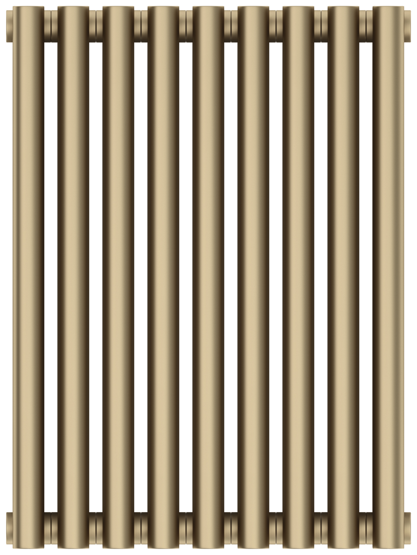 Радиаторы Сунержа DESIGN ДР ЭСТЕТ-00 н/ж 500х405 / 9 сек (Золотой шёлк)