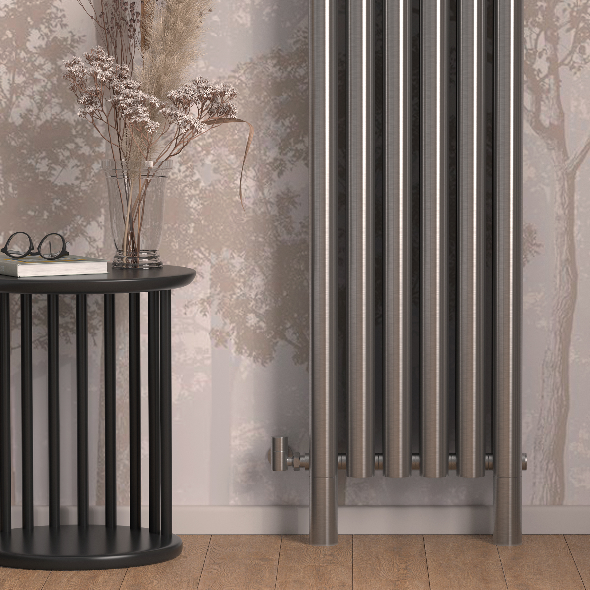 Радиаторы Сунержа DESIGN ДР ЭТАЛОН-00 н/ж 1800х320 / 5 сек (Сатин)