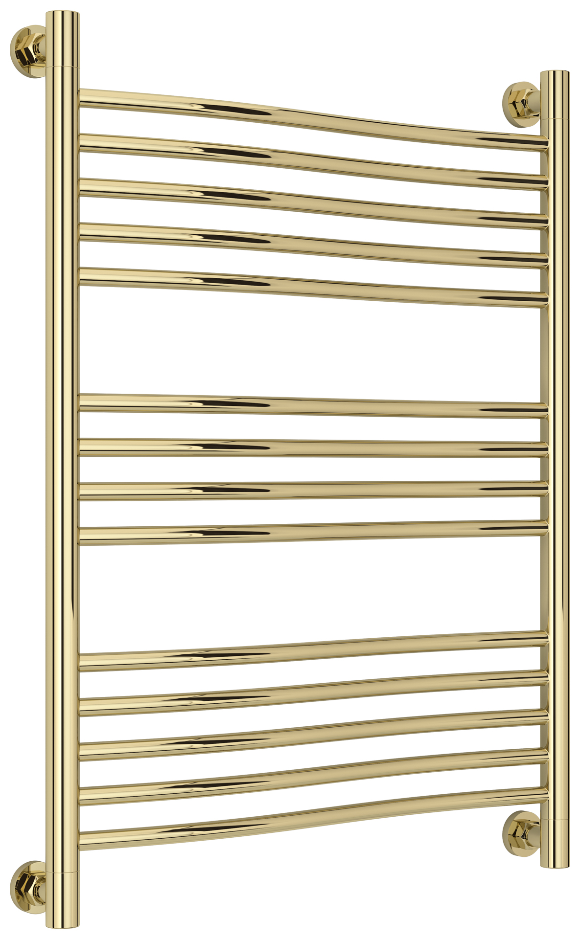 Водяные полотенцесушители Сунержа DESIGN ДР "ФЛЮИД+" 800х600 (Шампань)