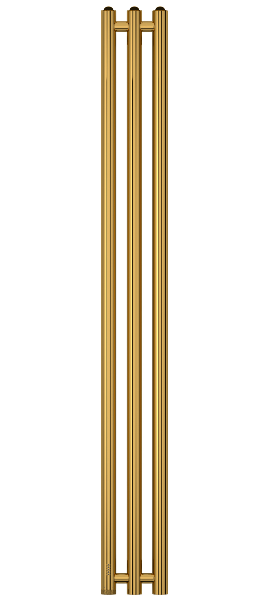 Электрические полотенцесушители Сунержа DESIGN ЭПС "ТЕРЦИЯ 4.0" 1200х106 левый (Золото)