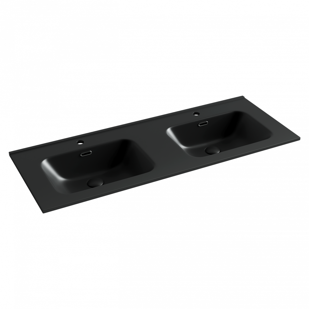 Раковина-столешница Ceramicanova Элемент (Element) CN7004MB 120x47x18 черный матовый