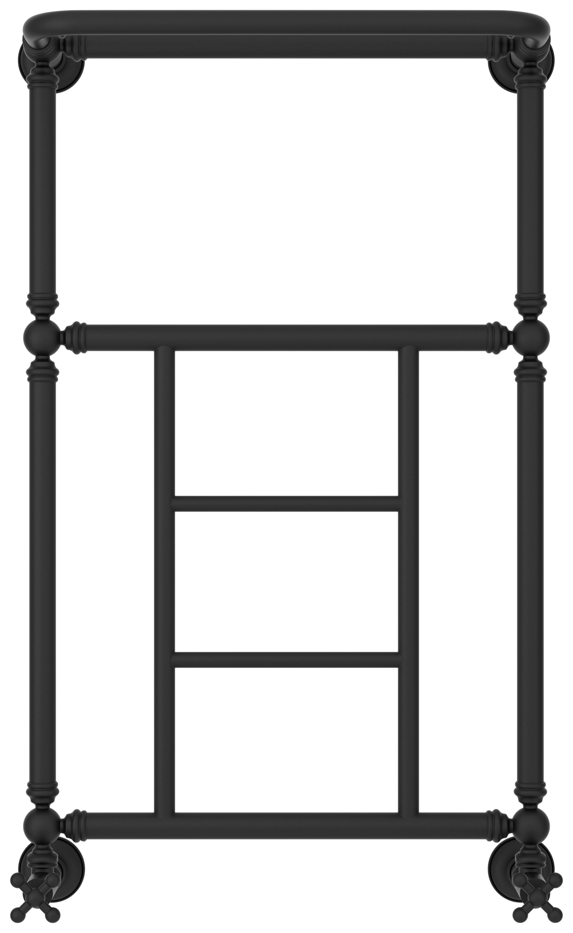 Водяные полотенцесушители Сунержа DESIGN ДР "Ренессанс 1452" 860х500 (Тёмный титан муар)