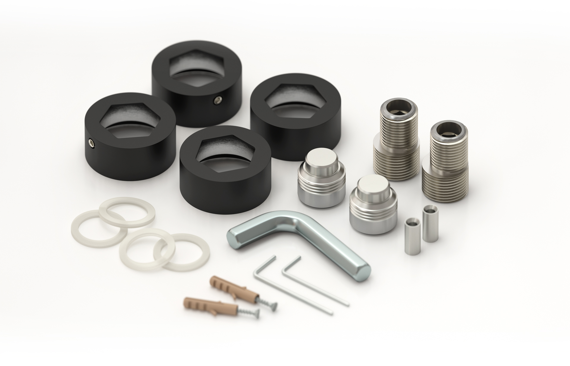 Водяные полотенцесушители Сунержа DESIGN ДР Галант PRO 500х500 (Матовый чёрный)