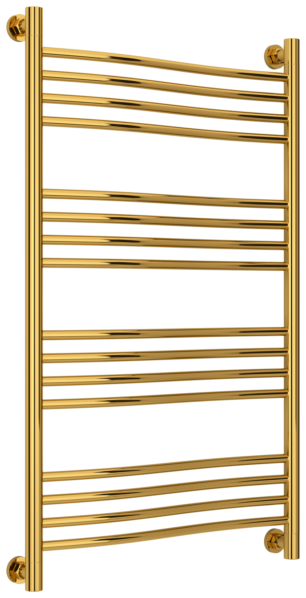 Водяные полотенцесушители Сунержа DESIGN ДР "ФЛЮИД+" 1000х600 (Золото)