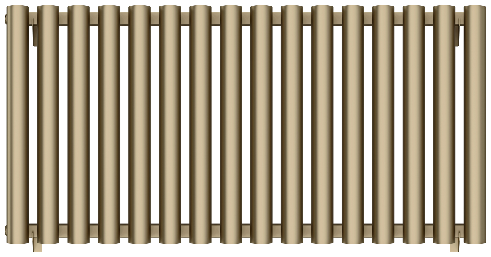 Радиаторы Сунержа DESIGN ДР КУМИР-0 н/ж  500х1100 / 16 сек (Золотой шёлк)