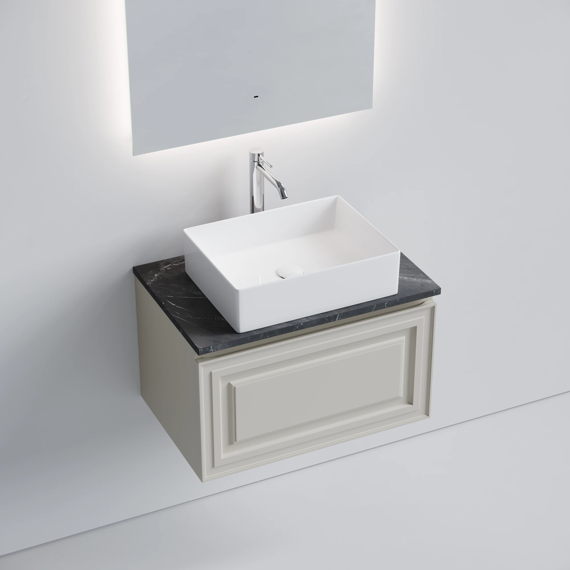 Тумба под столешницу Sancos Самая (Very) VR70CE 70x45x40 бежевый матовый (beige soft)