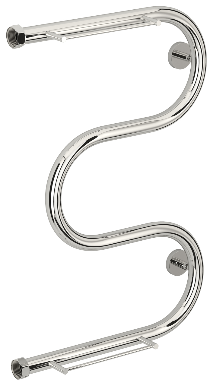 Водяные полотенцесушители Сунержа DESIGN ВПС М-обр. 2П 600х400 Н. Г. 1" (Без покрытия)