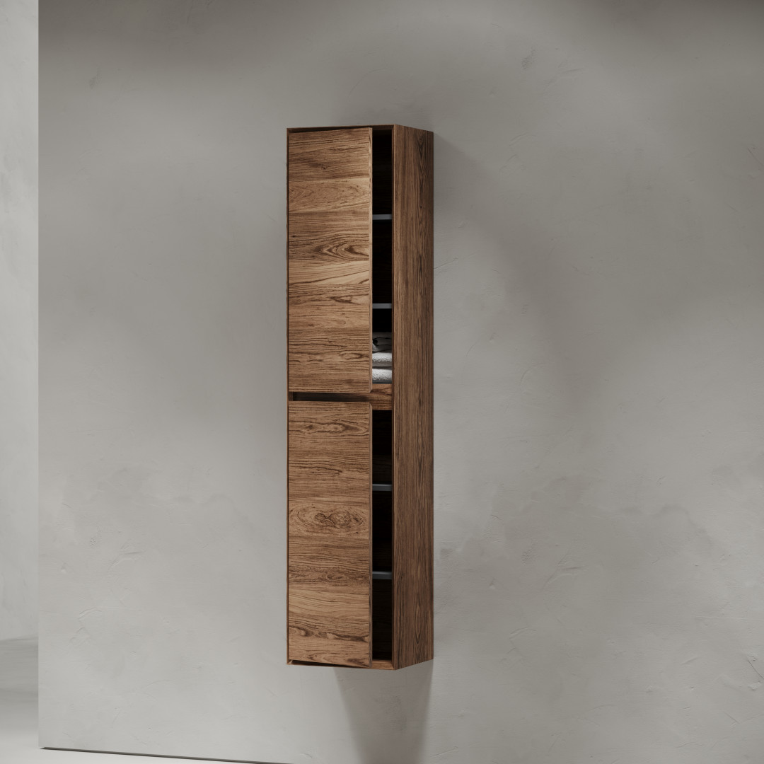 Шкаф-пенал Sancos Натура 1.0 (Nature 1.0)/Натура 2.0 (Nature 2.0) PMR35ECH 35x30x160 дуб чарльстон - фото 5