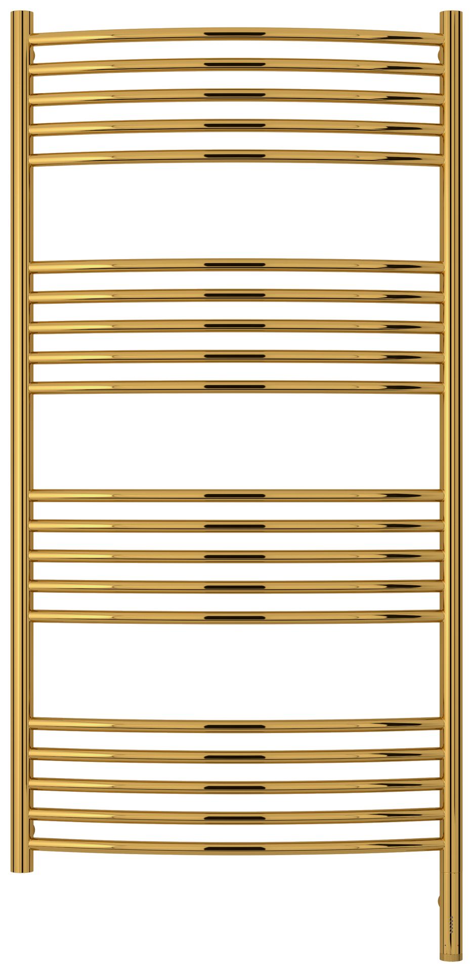 Электрические полотенцесушители Сунержа DESIGN РЭБ БОГЕМА 3.1 1200х600 МЭМ правый (Золото)