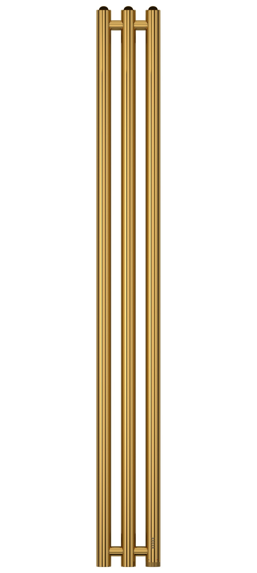 Электрические полотенцесушители Сунержа DESIGN ЭПС "ТЕРЦИЯ 4.0" 1200х106 правый (Золото)