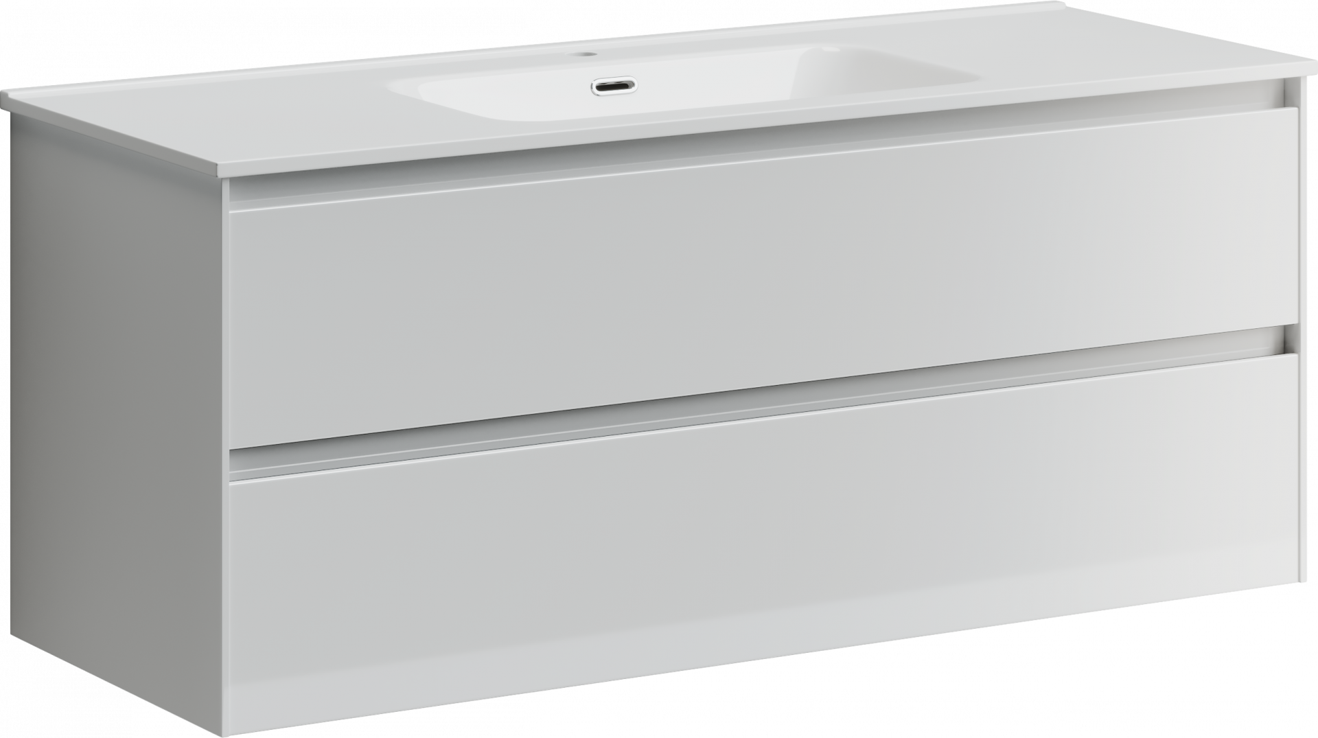 Тумба под раковину Sancos Сто (Cento) CN120-1W 120x45x50 белый глянцевый