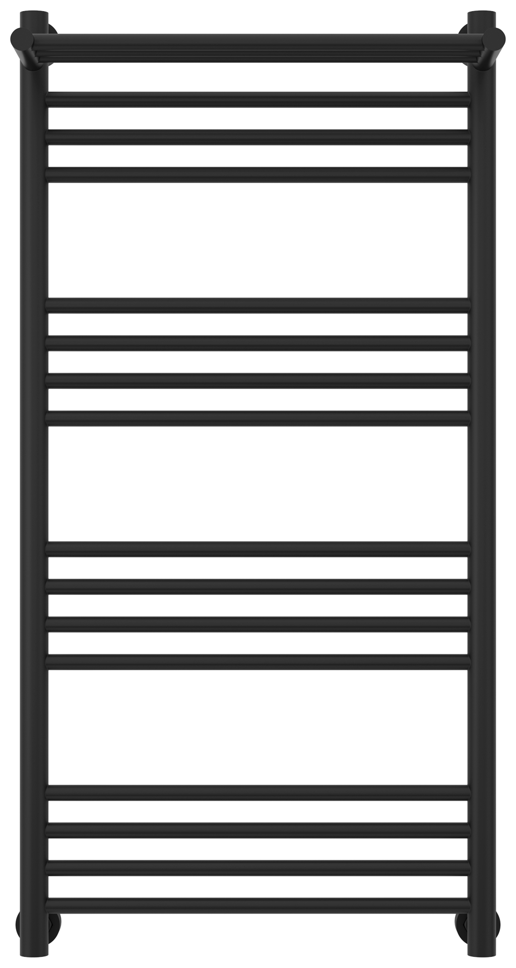 Водяные полотенцесушители Сунержа DESIGN ДР Богема 1П PRO 1000х500 (Матовый чёрный)
