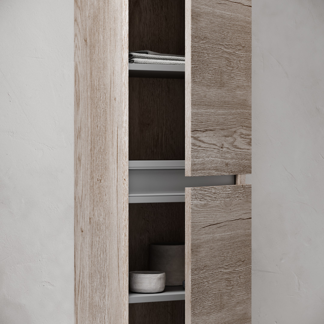 Шкаф-пенал Sancos Урбан (Urban) PUR35EG 35x30x160 дуб галифакс натуральный