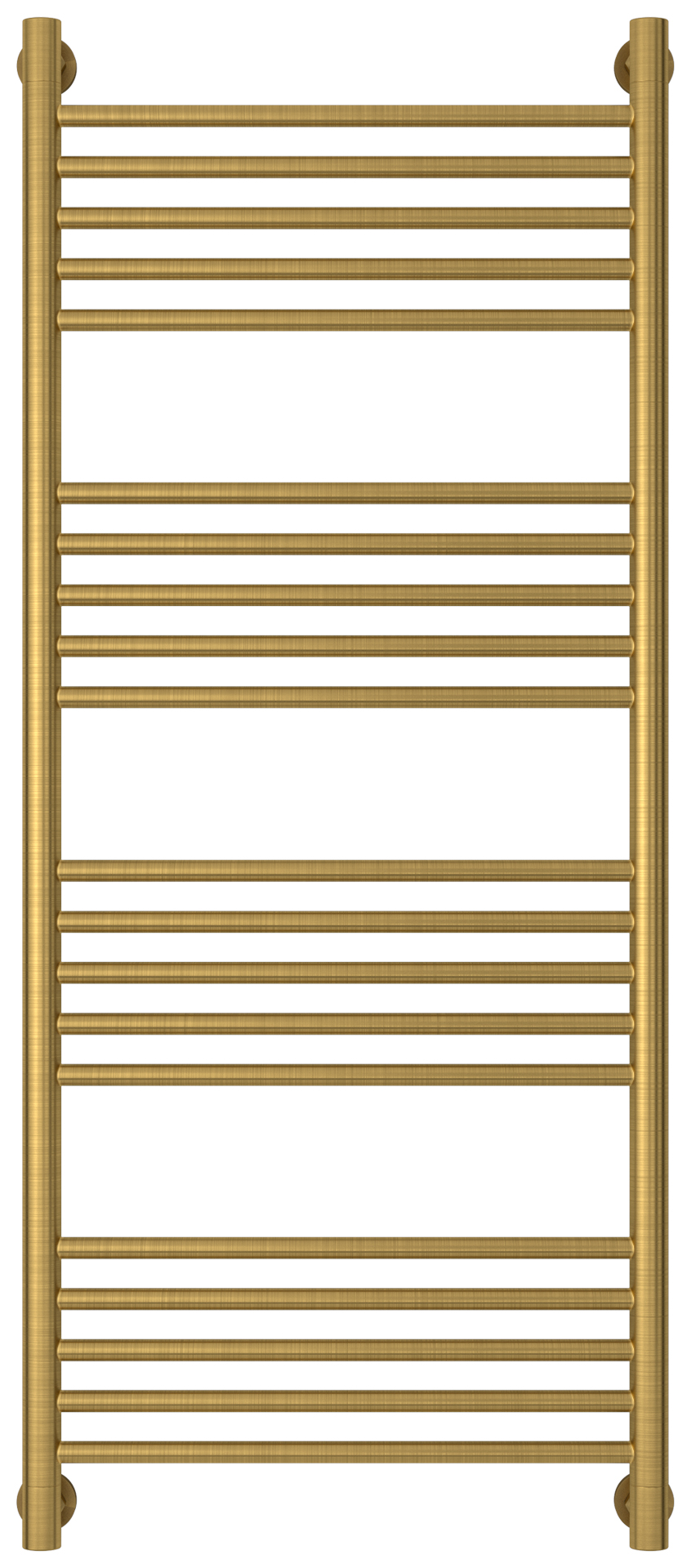 Водяные полотенцесушители Сунержа DESIGN ДР "Богема+" прямая 1200х500 (Состаренная латунь)