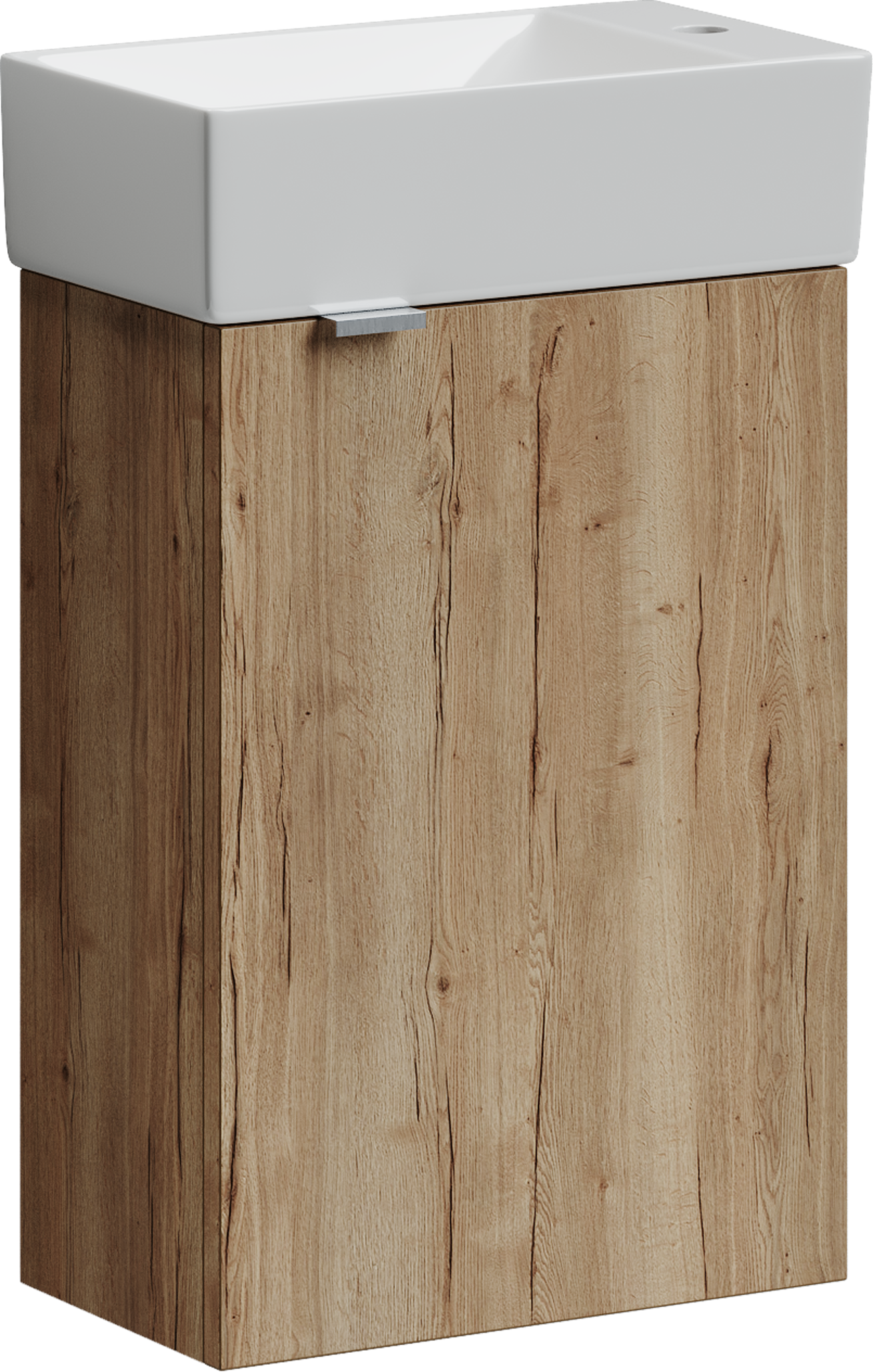 Тумба под раковину Sancos Мини (Mini) MN35EGR 35x20x50 дуб галифакс натуральный