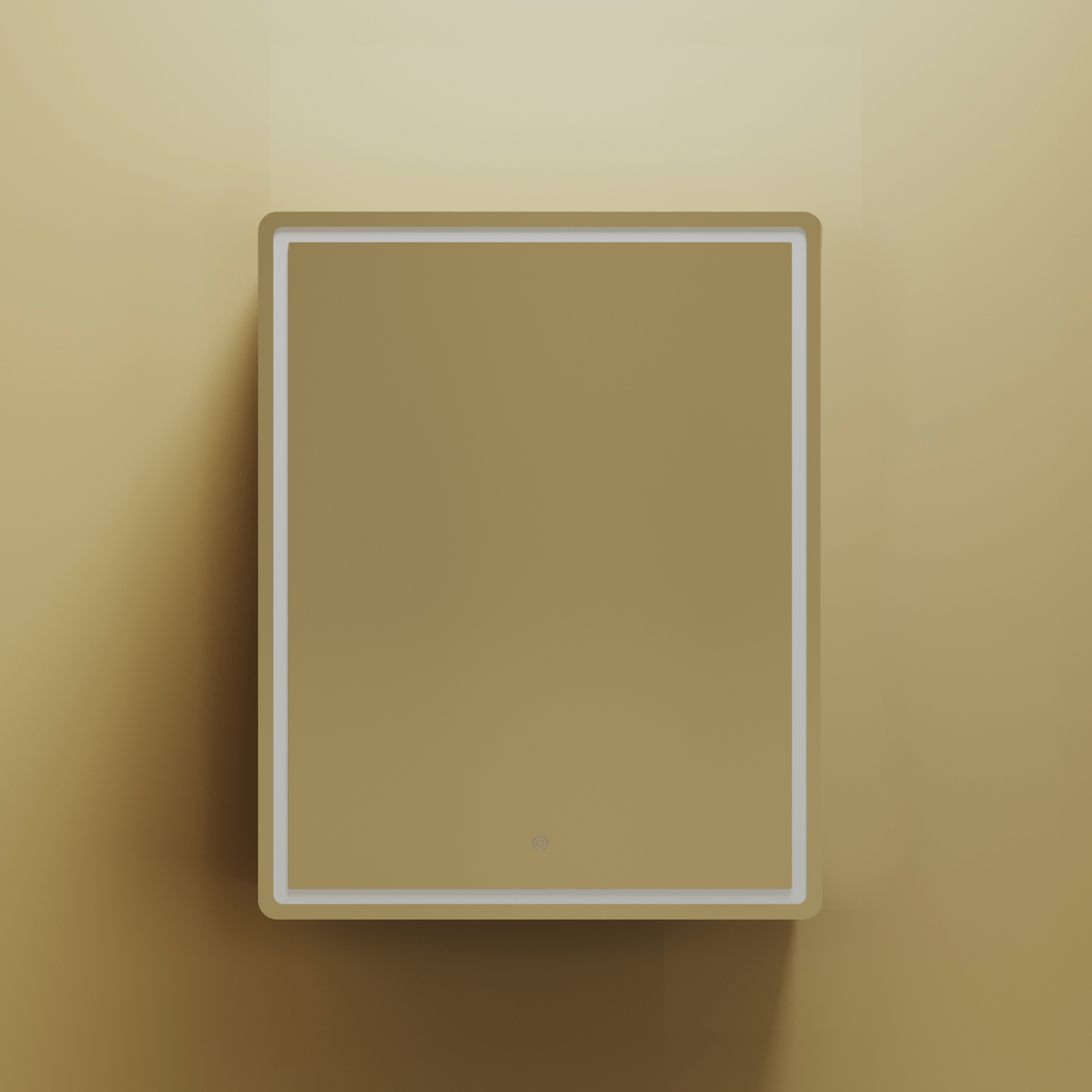 Зеркальный шкаф Sancos Блик (Mirror) MI60ECH 60x75 с подсветкой, дуб чарльстон - фото 5