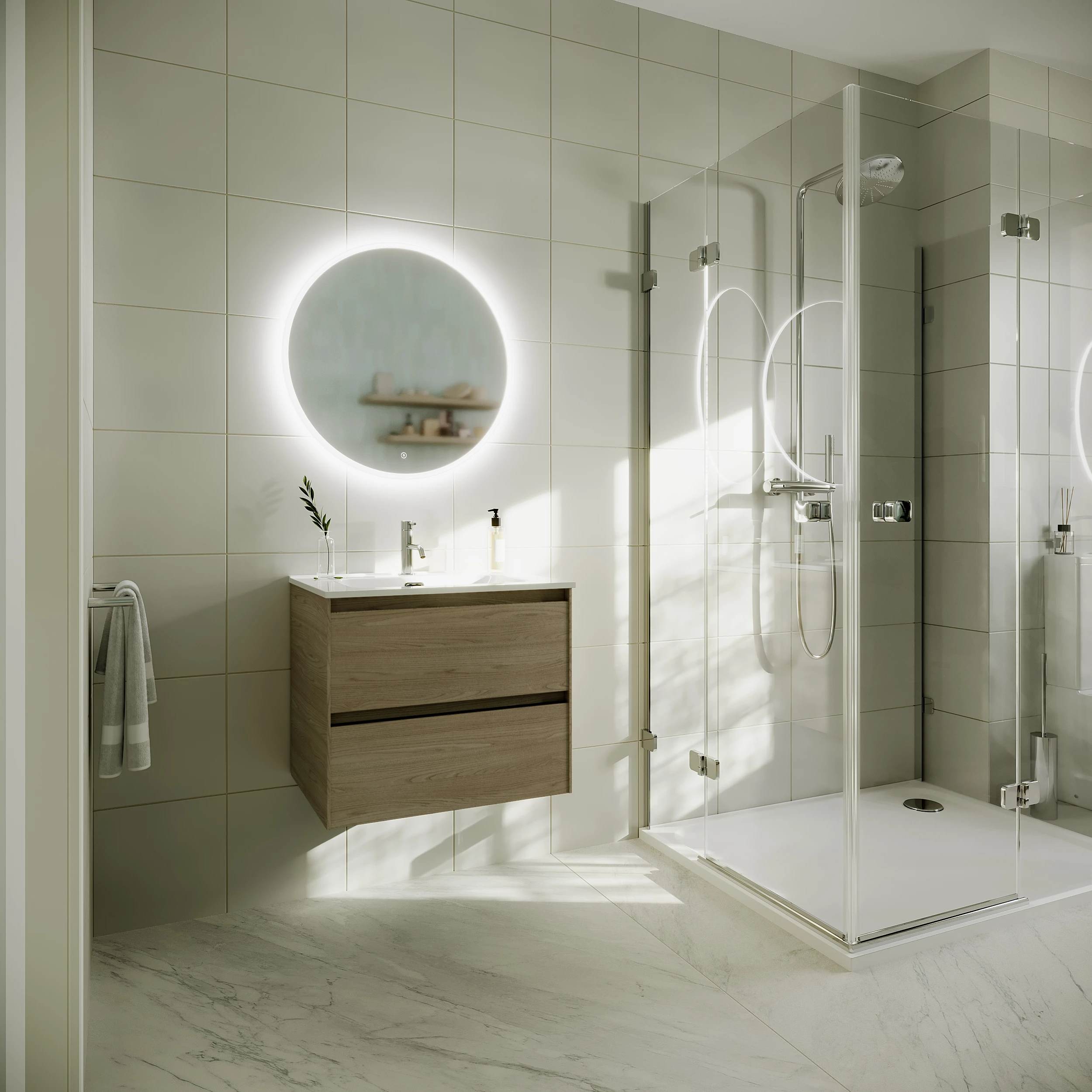 Тумба под раковину Sancos Сто (Cento) CN60KE 60x45x50 doha soft