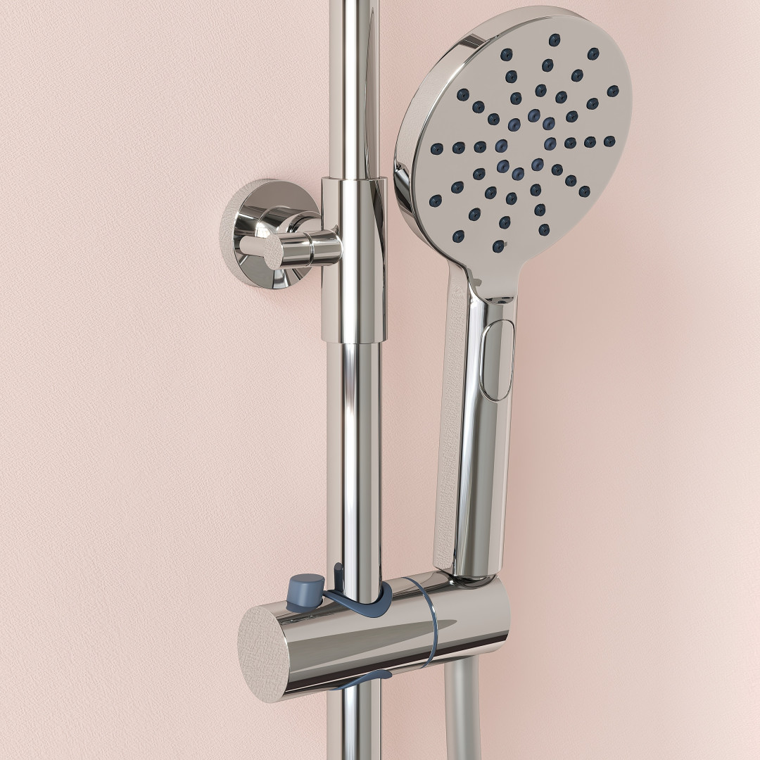 Душевая стойка Sancos Kanedo SC7200CH с термостатом, хром - фото 8