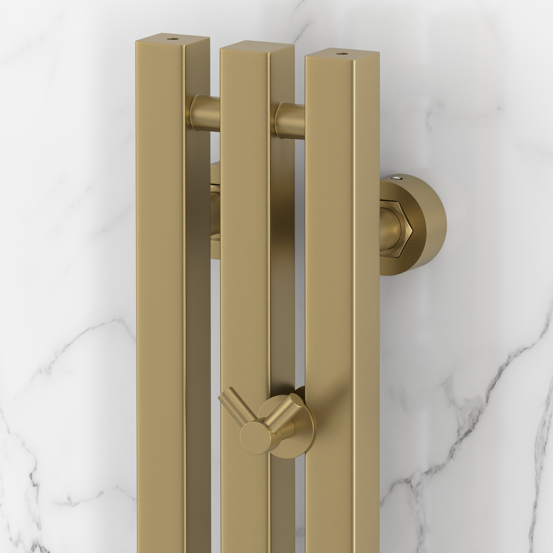 Водяные полотенцесушители Сунержа DESIGN ДР ВЕРДИКТ PRO 1200х100 (Золотой шёлк)