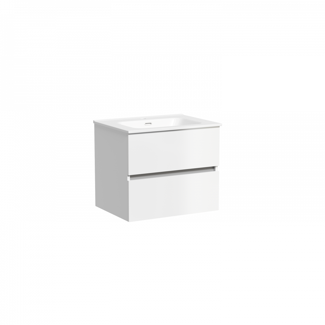 Тумба под раковину Sancos Урбан (Urban) UR60W 60x45x55 белый глянцевый