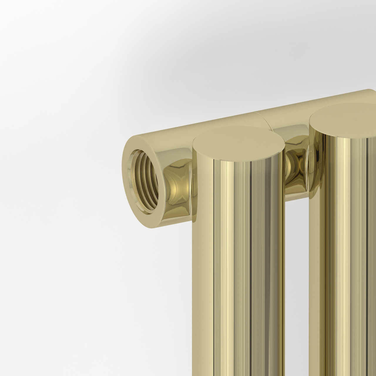 Радиаторы Сунержа DESIGN ДР ЭСТЕТ-1 н/ж 500х90 / 2 сек (Шампань)