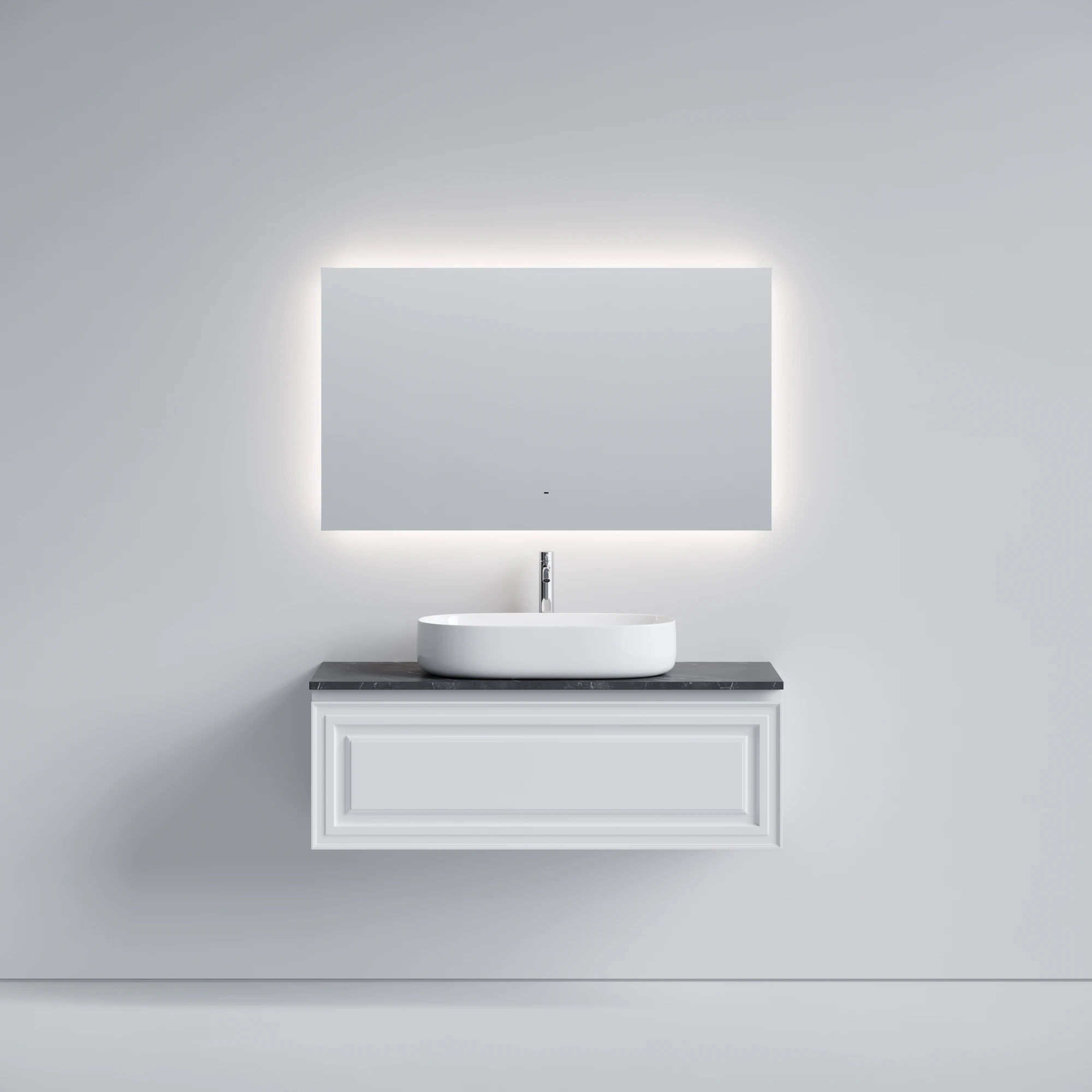 Тумба под столешницу Sancos Самая (Very) VR120W 120x45x40 белый матовый (bianco)