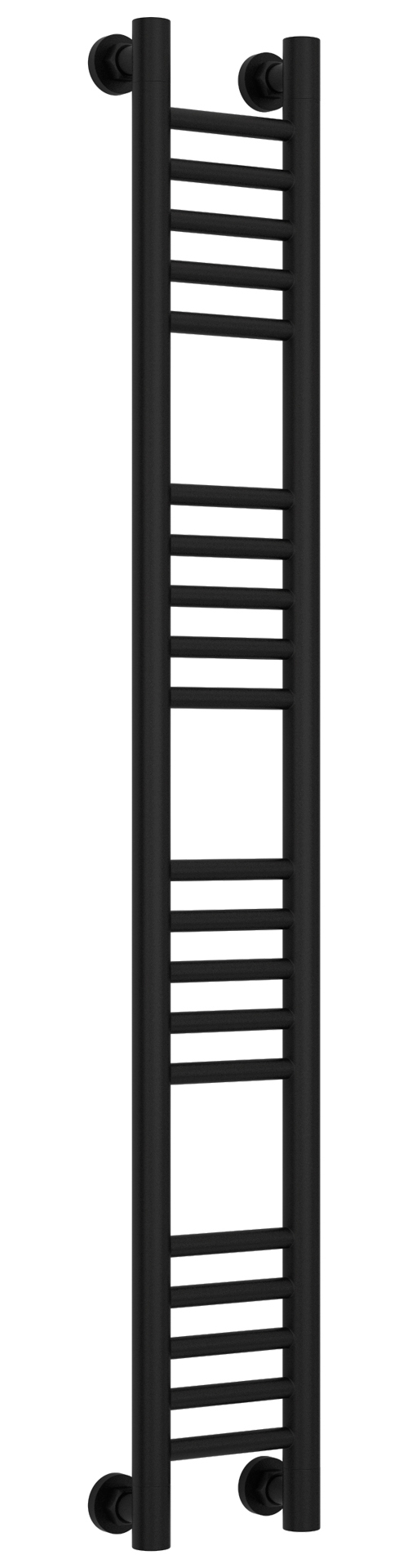 Водяные полотенцесушители Сунержа DESIGN ДР "Богема+" прямая 1200х150 (Матовый чёрный)