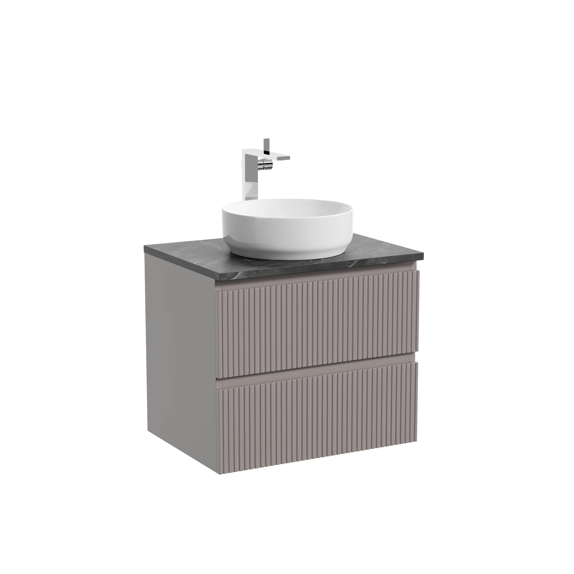 Тумба под столешницу Sancos Сноб T (Snob T) SNT60SM 60x45x50 пыльная роза (doha soft)