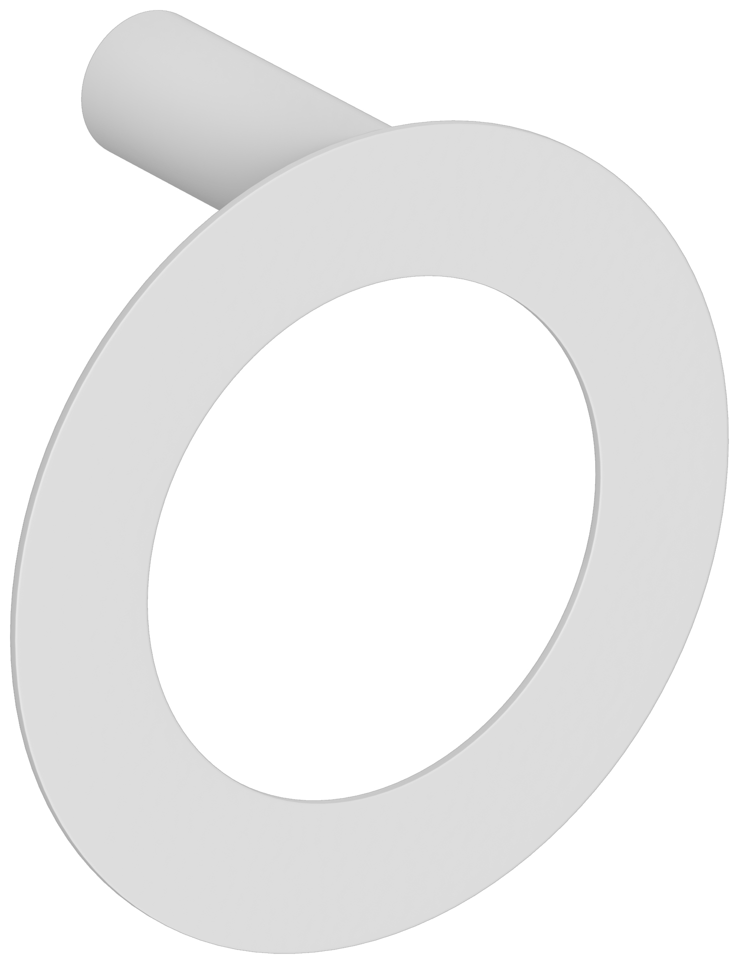 Аксессуары для ванной Сунержа DESIGN Полотенцедержатель ROUND L 180 (Матовый белый)