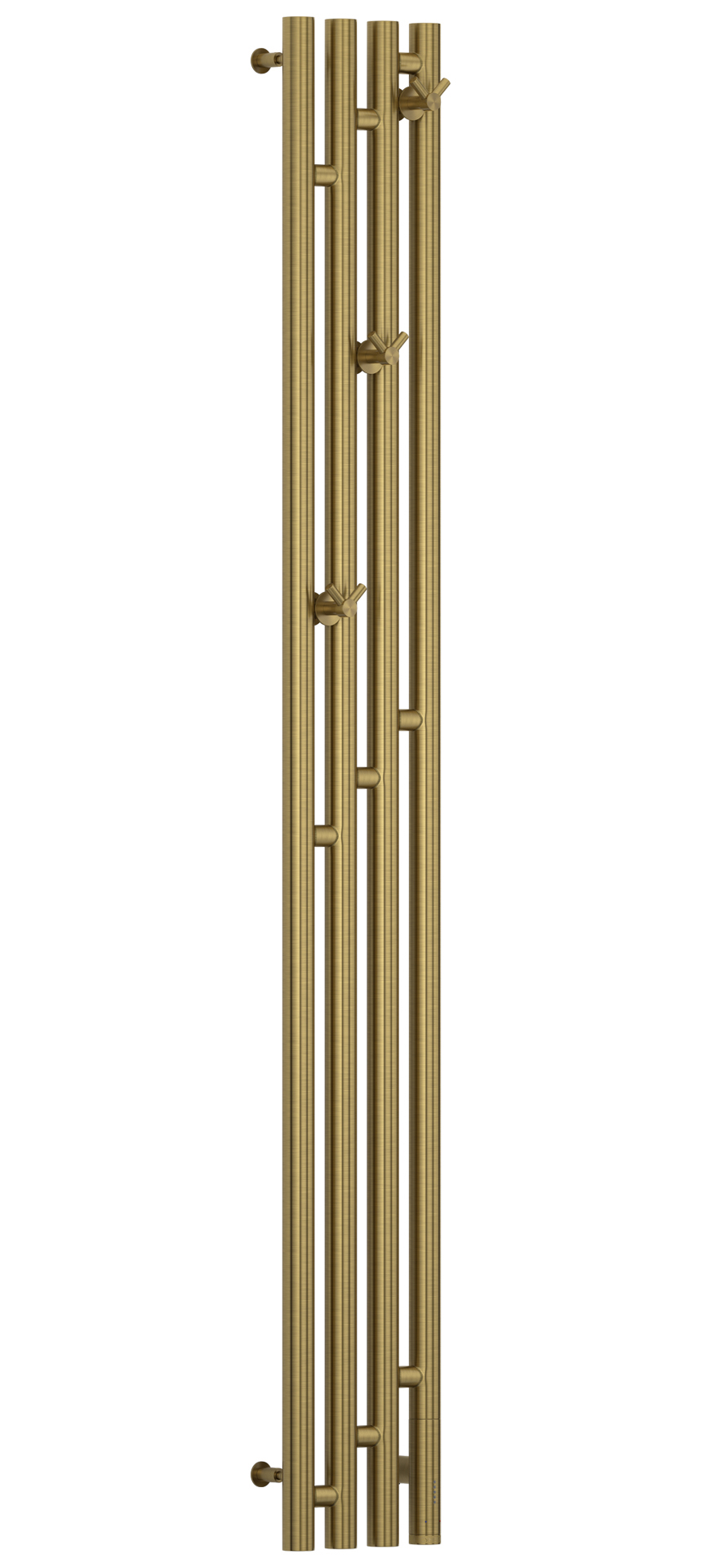 Электрические полотенцесушители Сунержа DESIGN РЭБ КАНТАТА 3.0 1500х159 правый (Состаренная латунь)