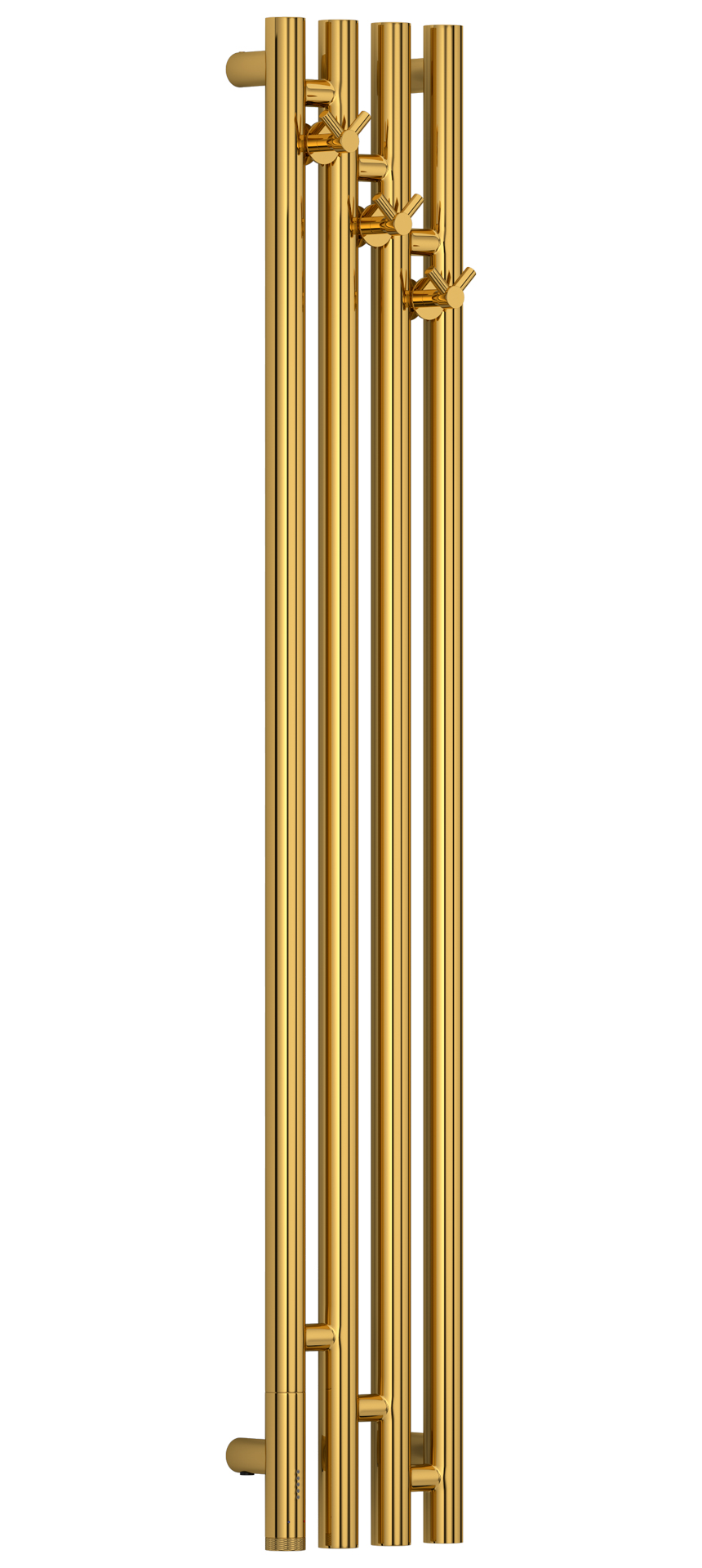 Электрические полотенцесушители Сунержа DESIGN РЭБ КАНТАТА 3.1 1200х159 левый (Золото)