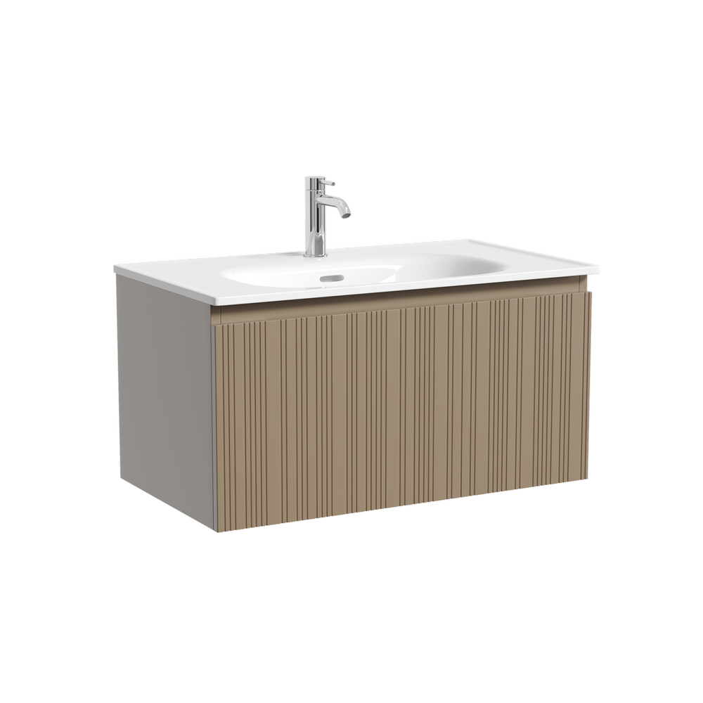 Тумба под раковину Sancos Код (Code) CD80GB 80x45x40 серо-бежевый