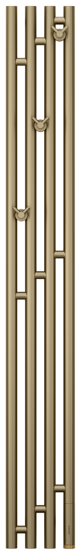 Электрические полотенцесушители Сунержа DESIGN РЭБ КАНТАТА 3.0 1500х159 правый (Золотой шёлк)