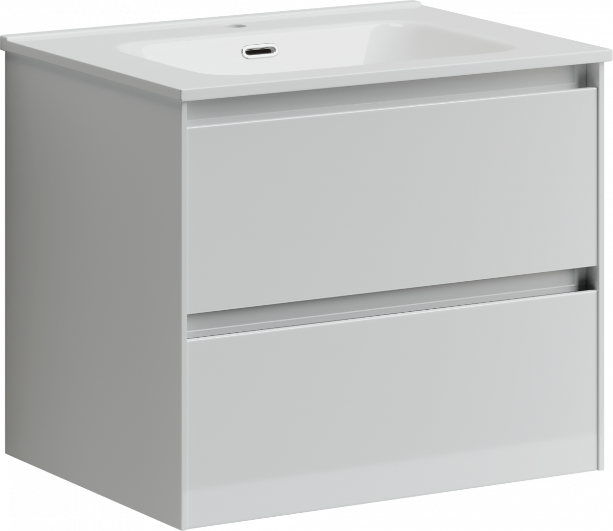 Тумба под раковину Sancos Сто (Cento) CN60W 60x45x50 белый глянцевый