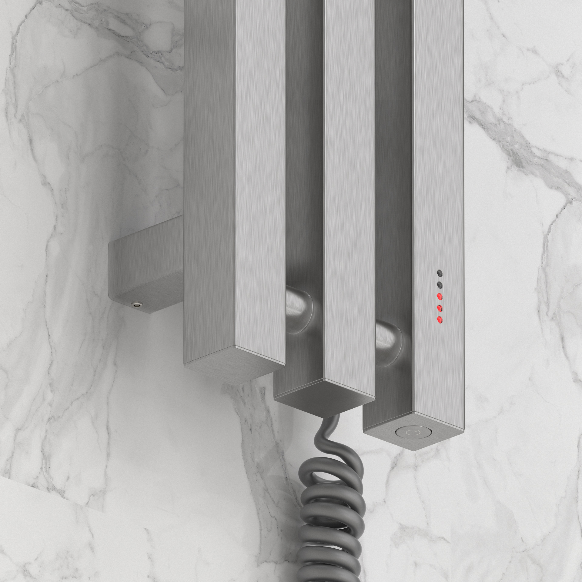 Электрические полотенцесушители Сунержа DESIGN ЭПС "ВЕРДИКТ 4.0" 1200х100 правый (Сатин)