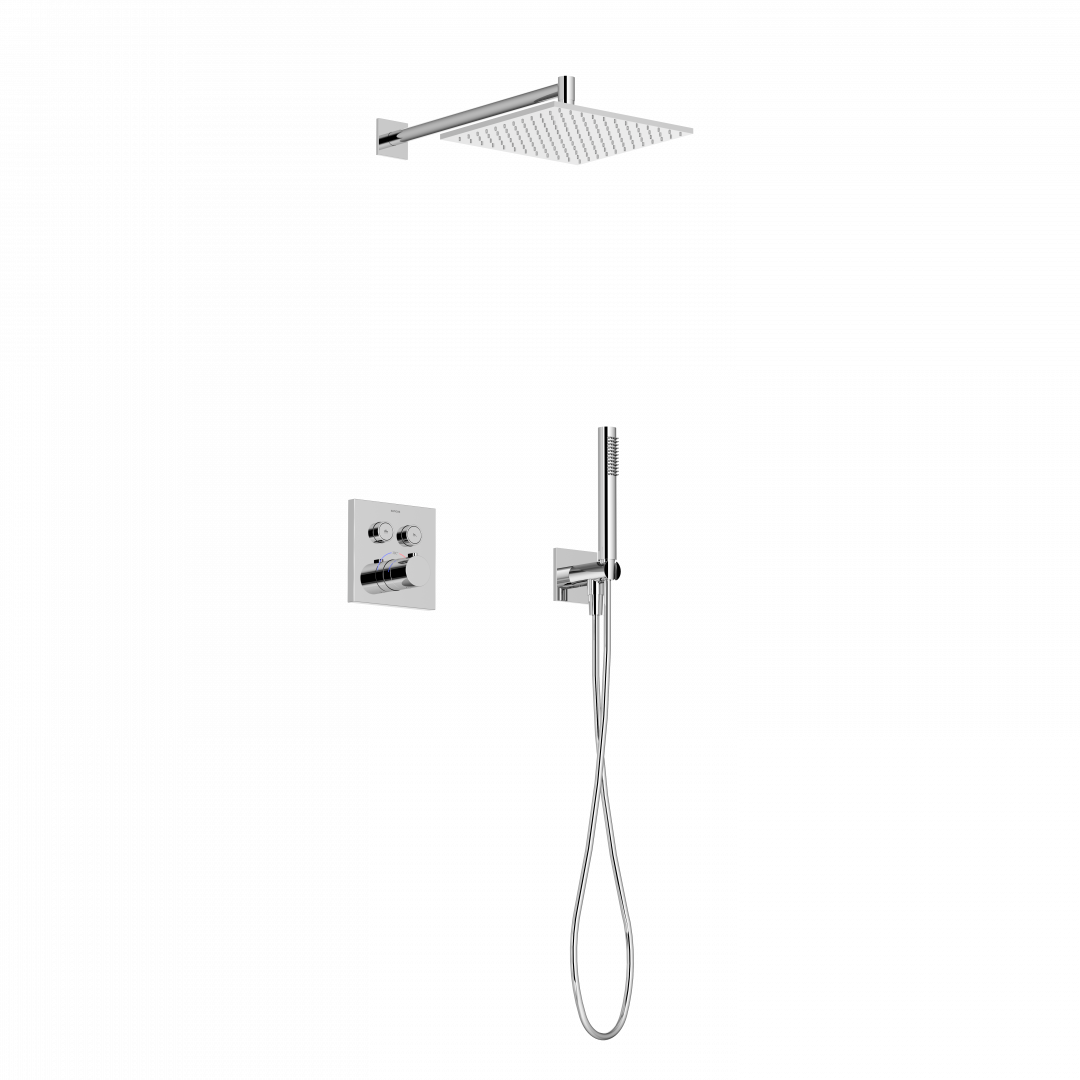 Душевой комплект Sancos Linn SC9022CH с термостатом, хром