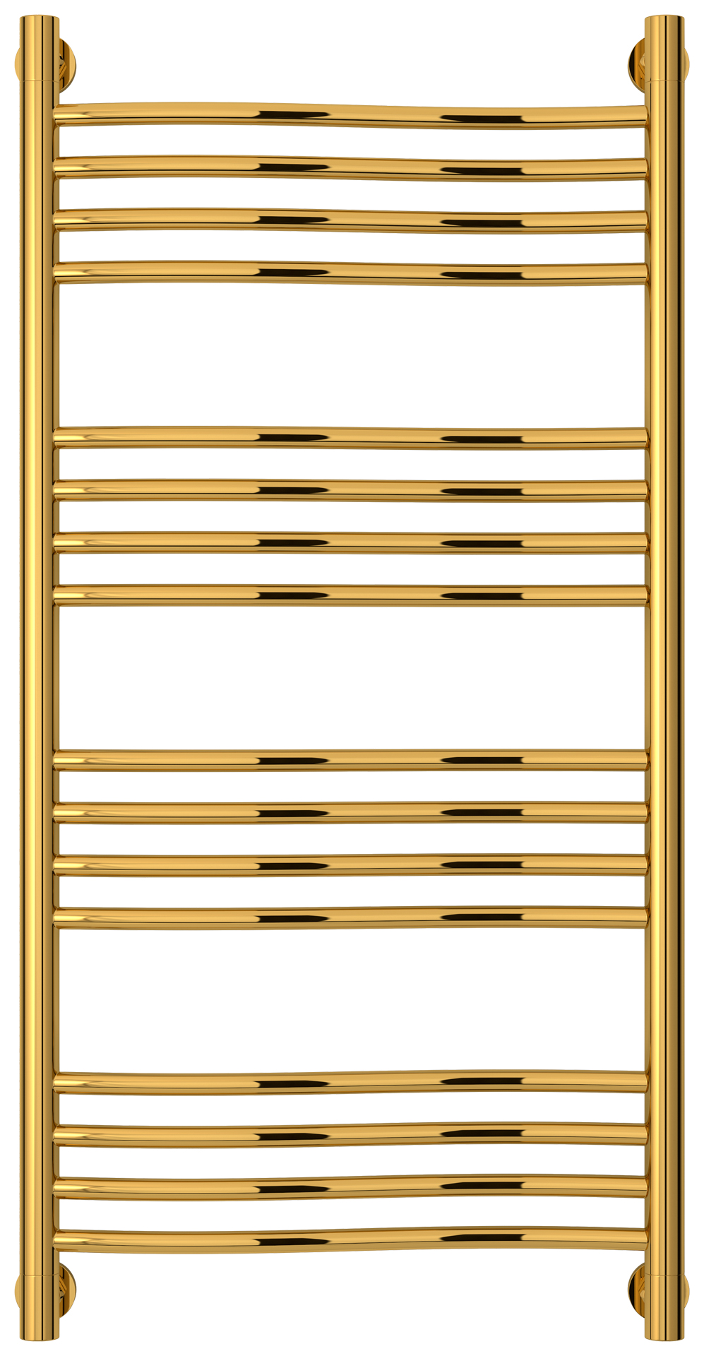 Водяные полотенцесушители Сунержа DESIGN ДР "ФЛЮИД+" 1000х500 (Золото)