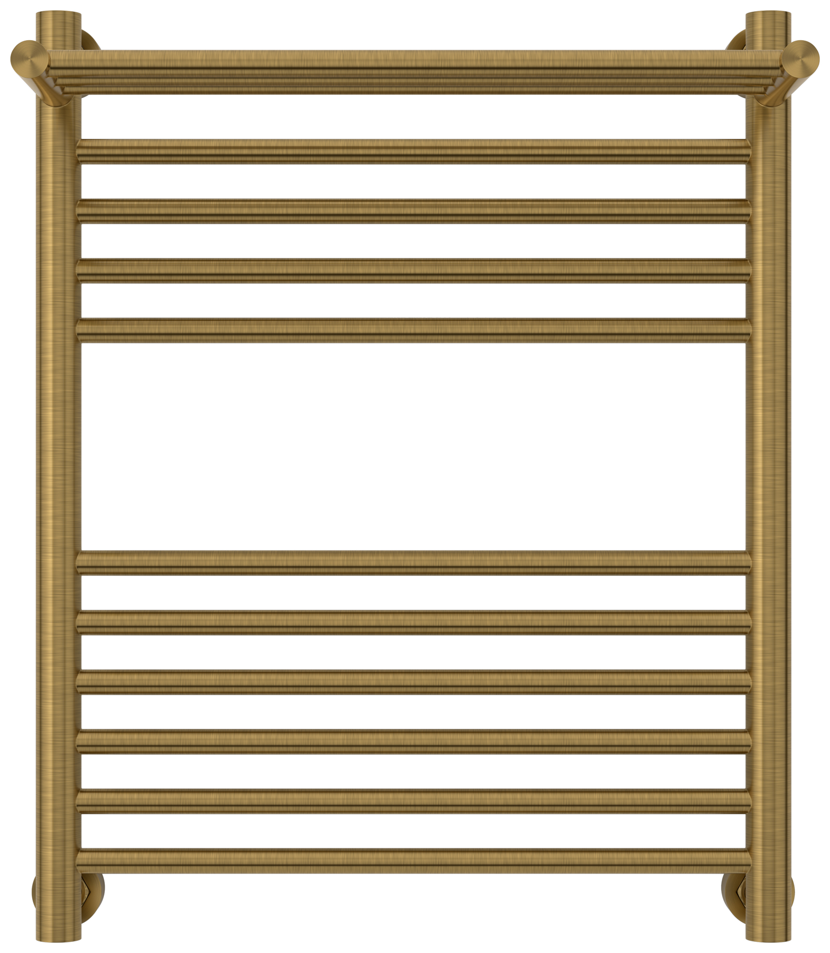 Водяные полотенцесушители Сунержа DESIGN ДР Богема 1П PRO 600х500 (Состаренная латунь)