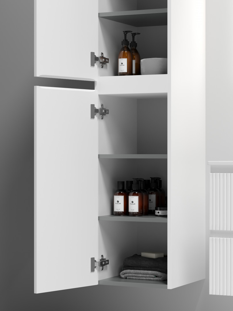 Шкаф-пенал Sancos Сноб T (Snob T) PSNT35W 35x35x165 белый матовый (bianco)