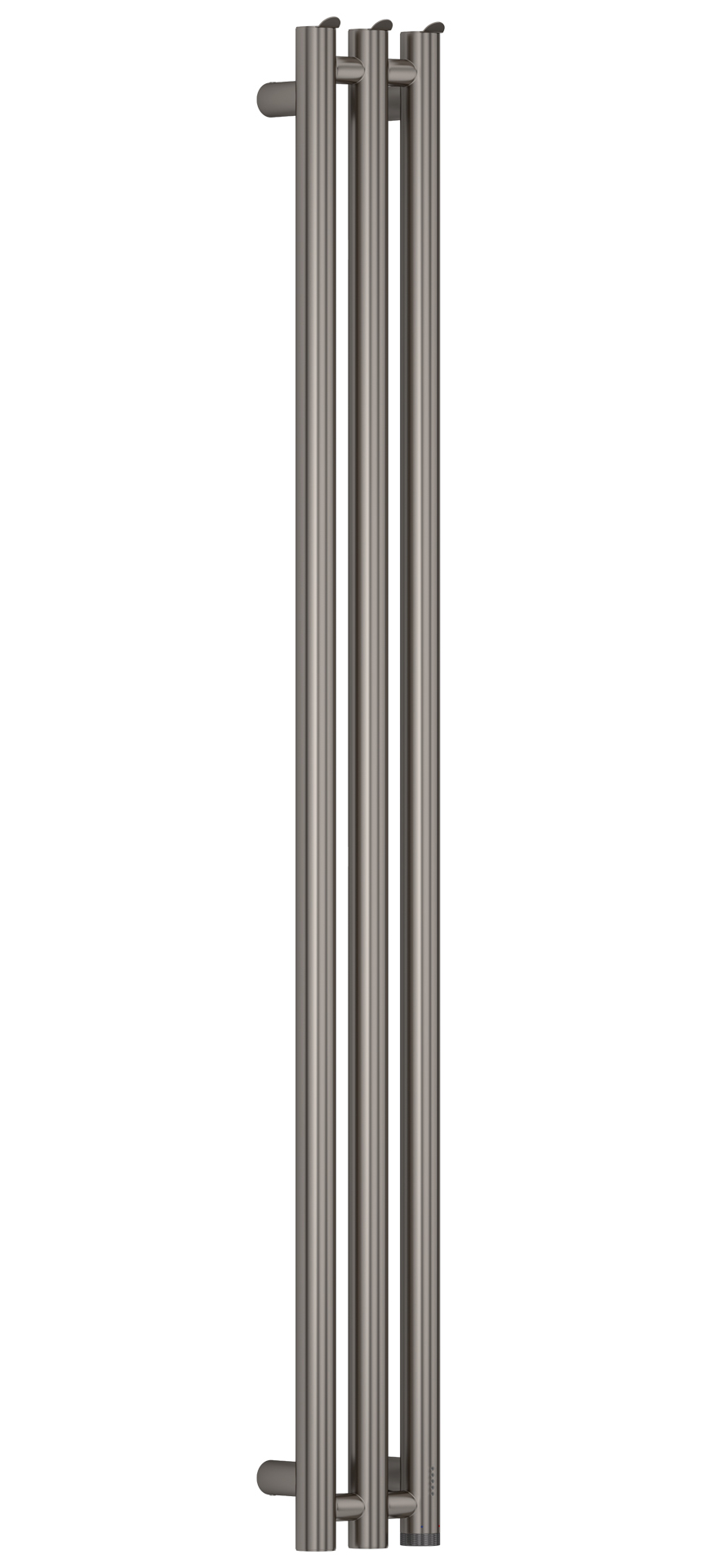 Электрические полотенцесушители Сунержа DESIGN ЭПС "ТЕРЦИЯ 4.0" 1200х106 правый (Стальной графит)