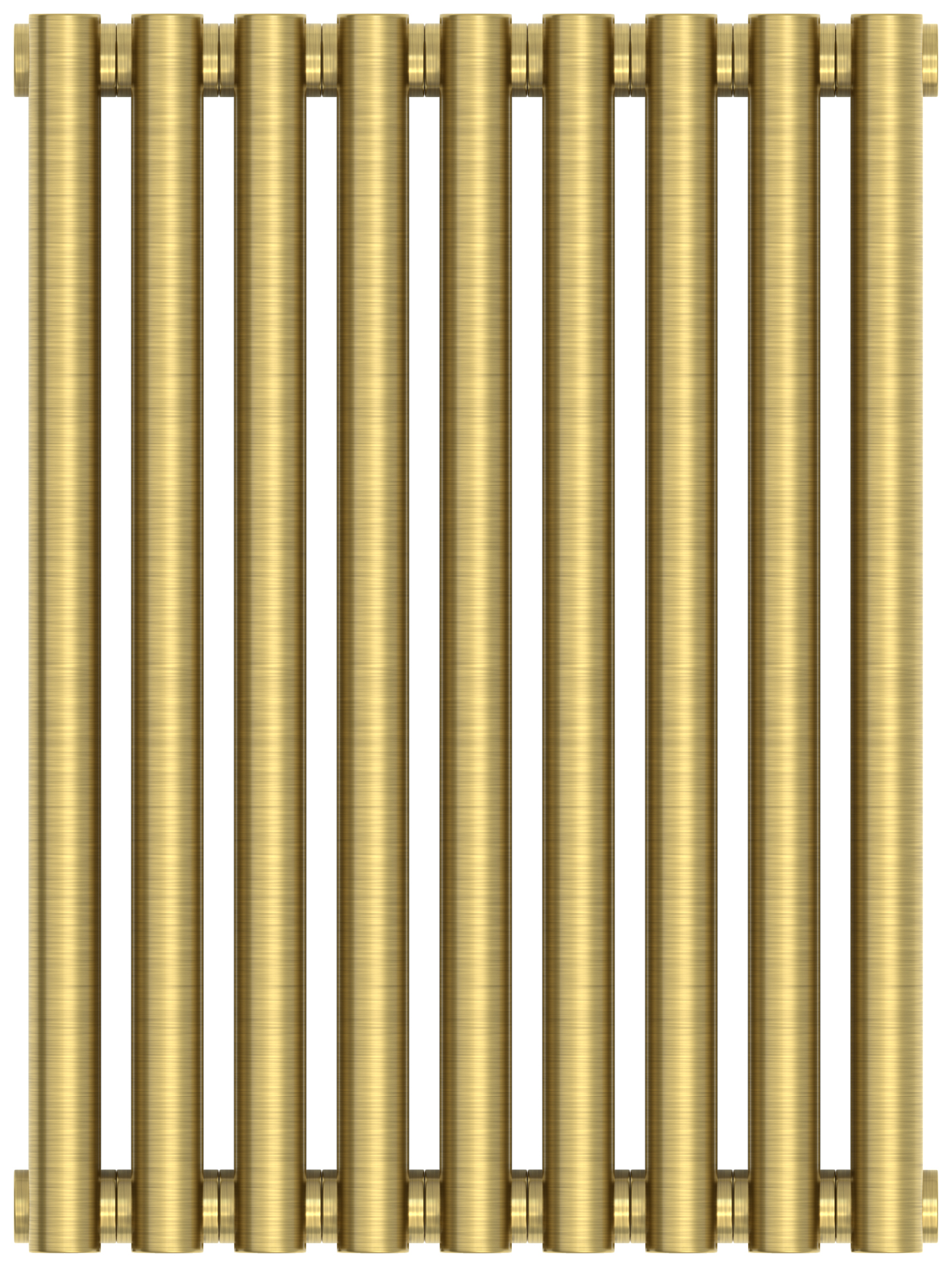 Радиаторы Сунержа DESIGN ДР ЭСТЕТ-00 н/ж 500х405 / 9 сек (Состаренная латунь)